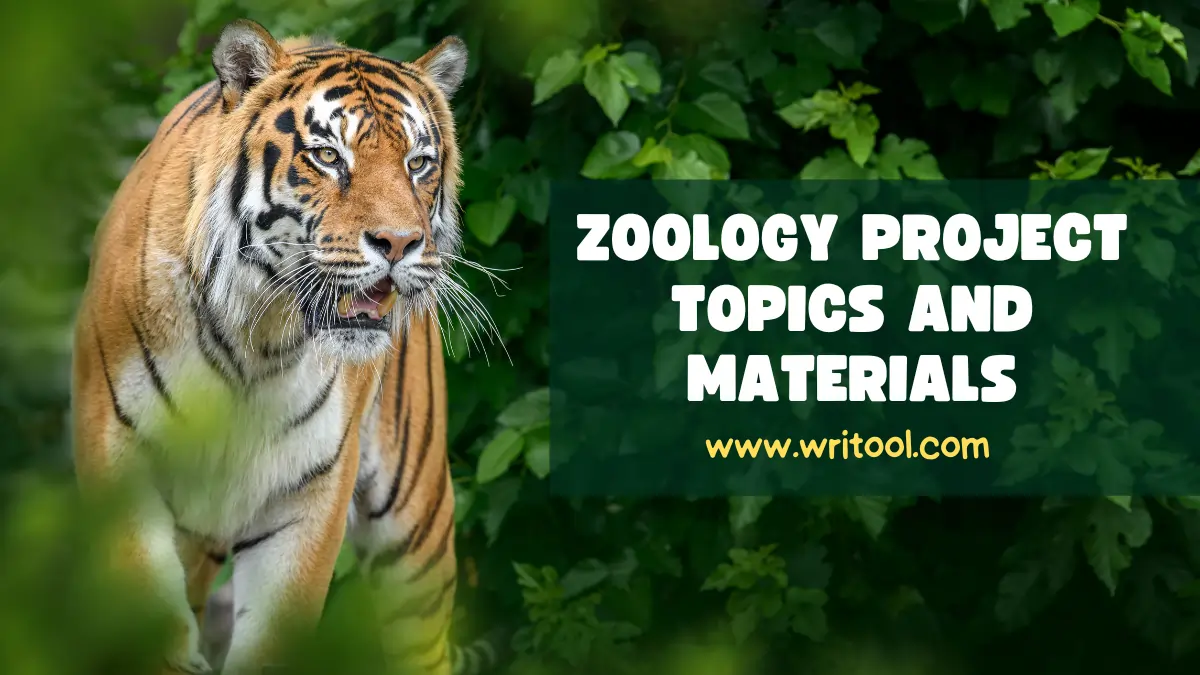 research topics for bs zoology students