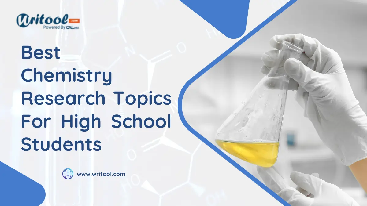 chemistry research topics for high school