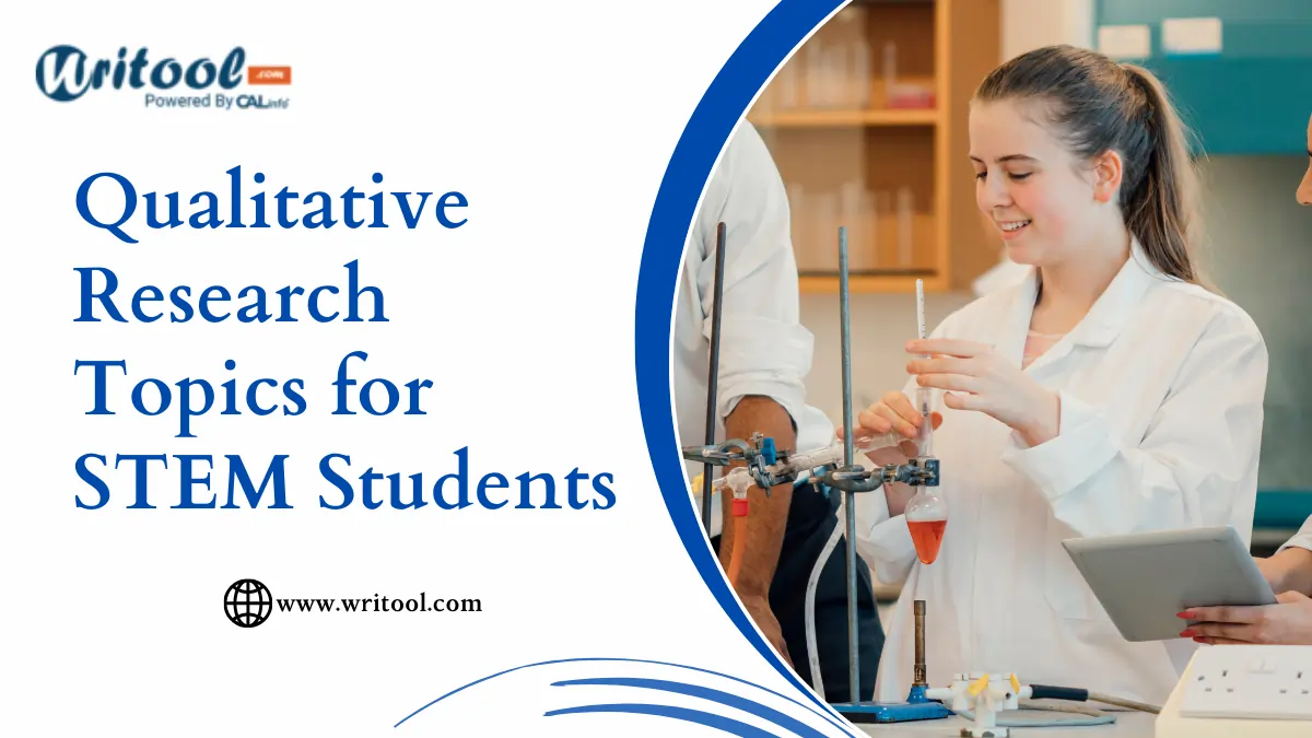 sample qualitative research for stem students