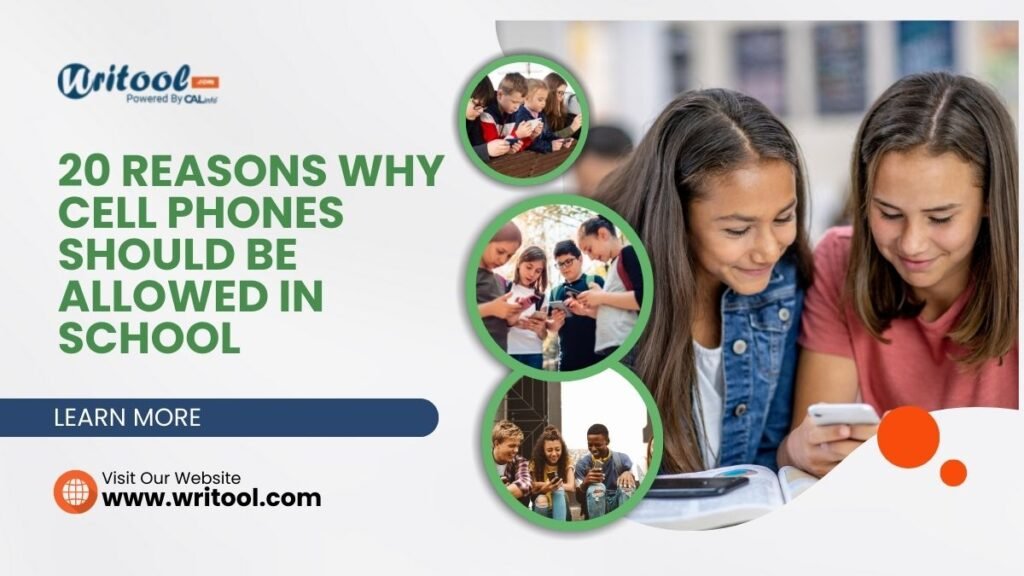 20 reasons why cell phones should be allowed in school