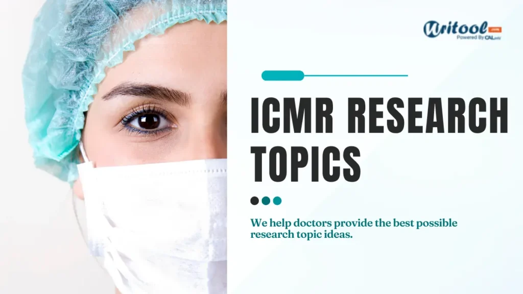 ICMR Research Topics For MBBS Students